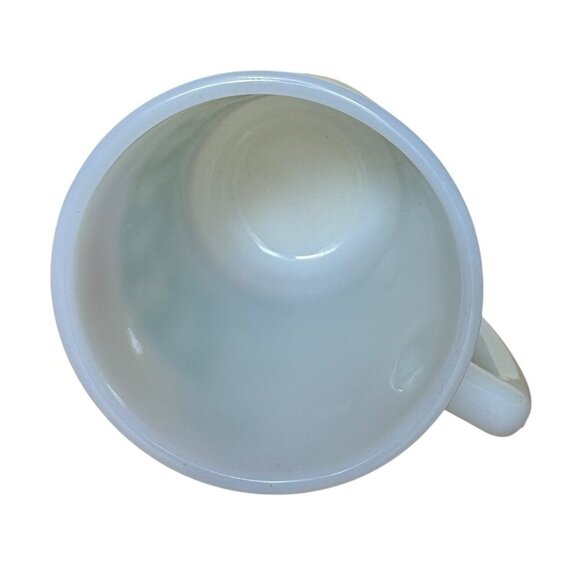 RARE Vintage 1980 Anchor Hocking Golf Mug Glass Live Love Laugh Play Rainbow - Picture 5 of 9